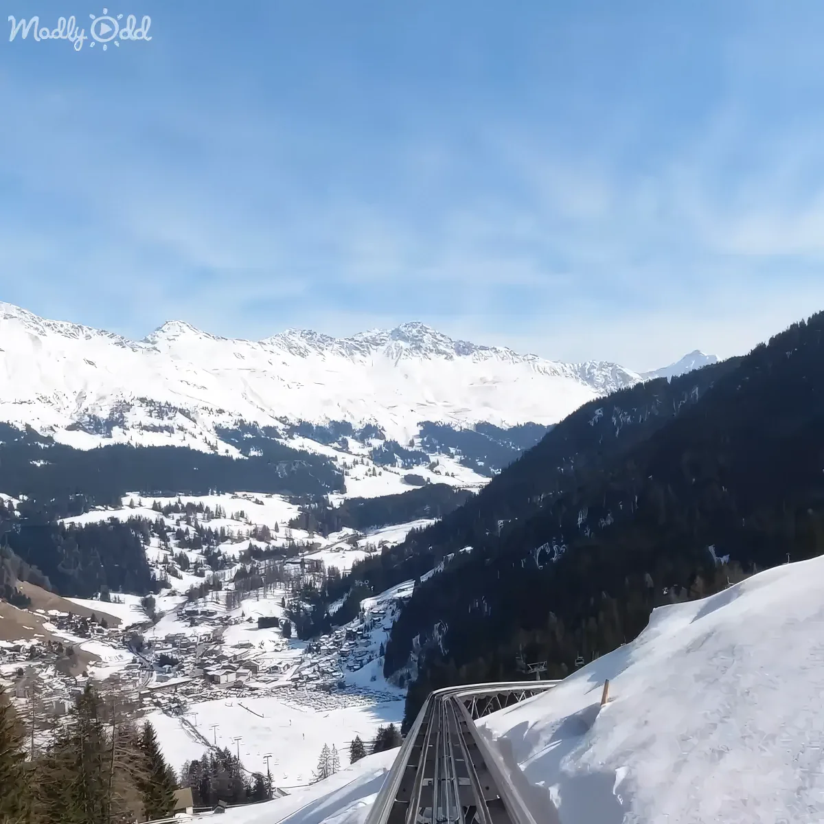 Swiss Alps coaster thrill ride