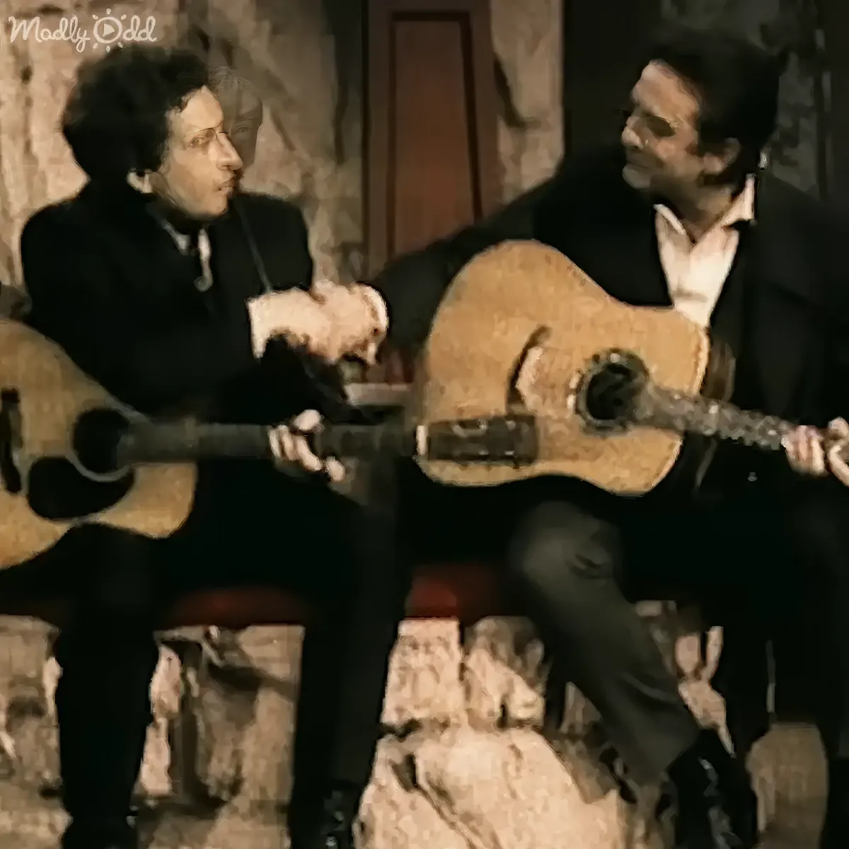 Johnny Cash Bob Dylan collaboration