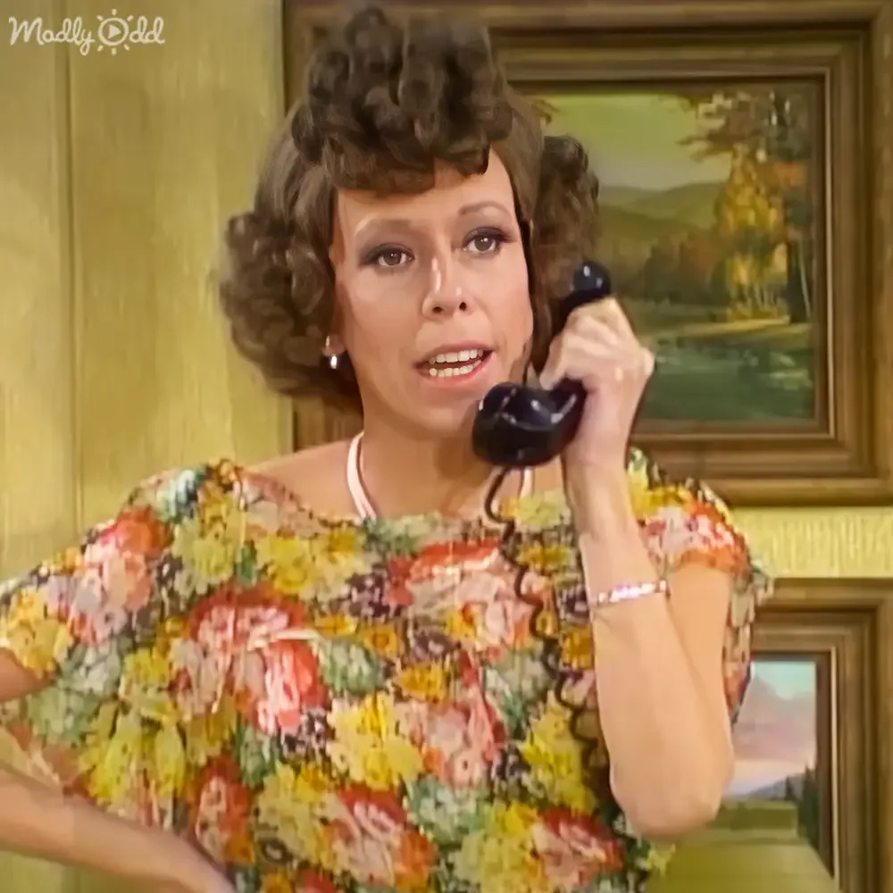 Carol Burnett Show's Mama falls down stairs