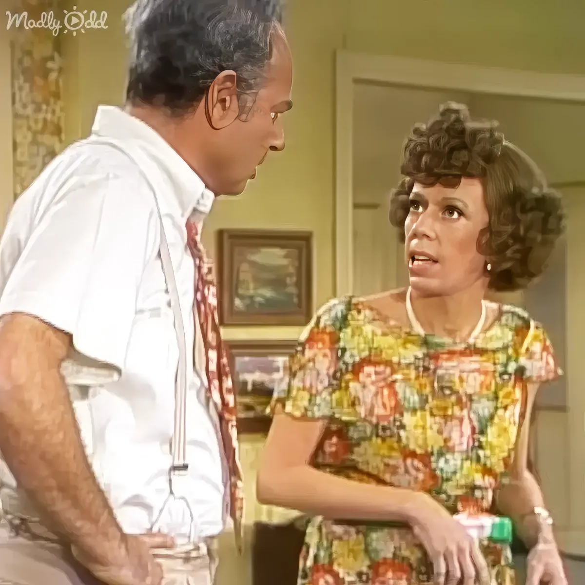 Mama's stair tumble in classic TV comedy sketch