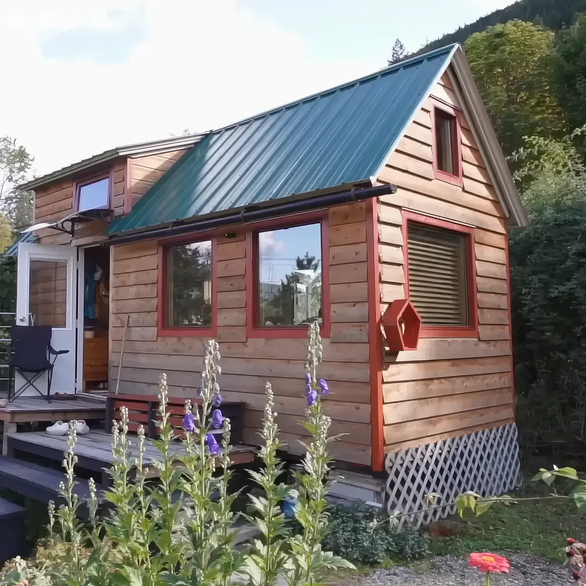 Woman's transition to tiny house living