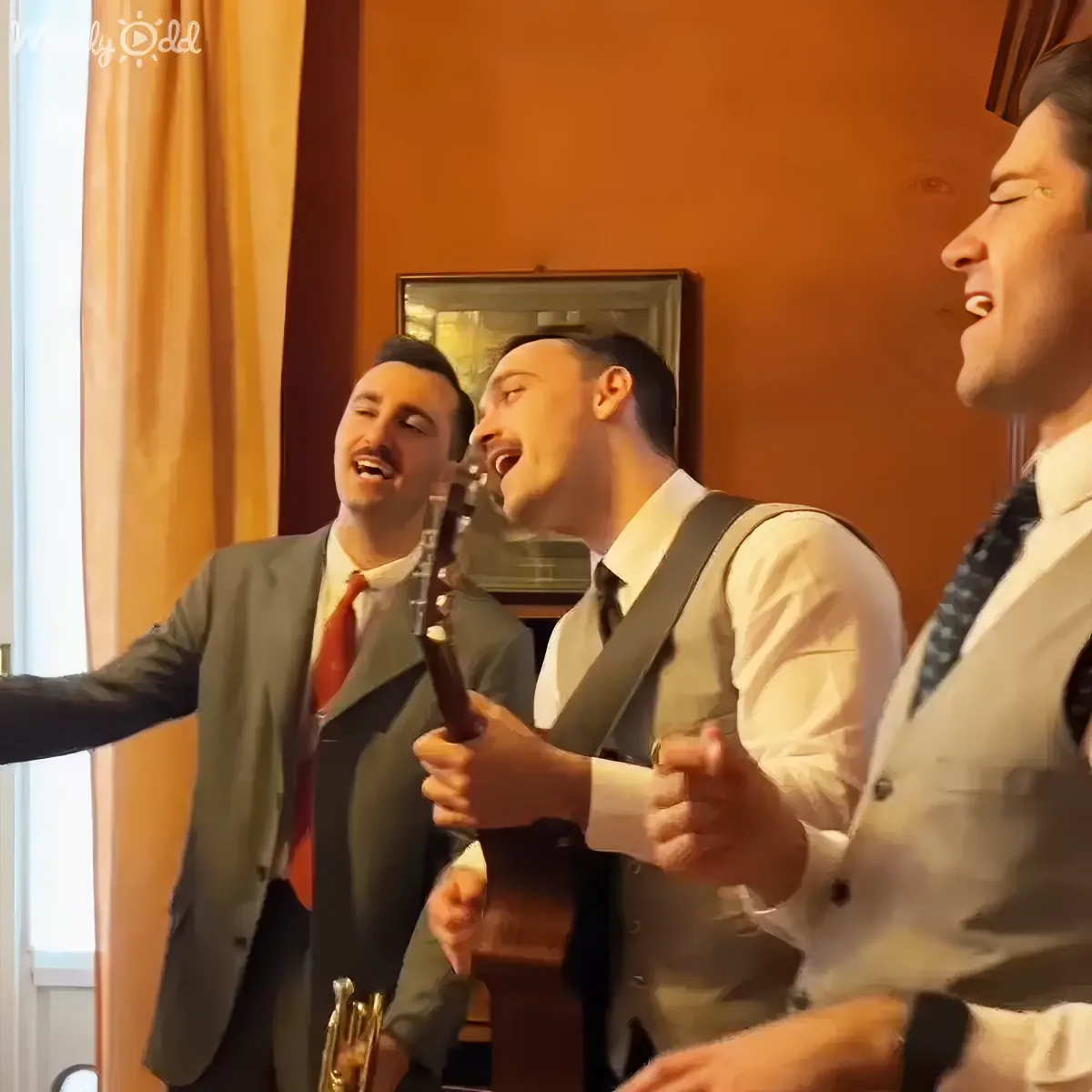 Local jazz band's heartfelt performance at bedside