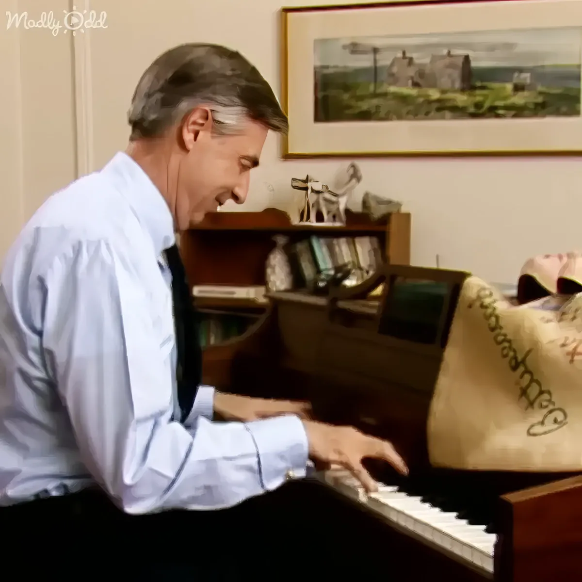 Revealing jazz influences in Mr Rogers' songs