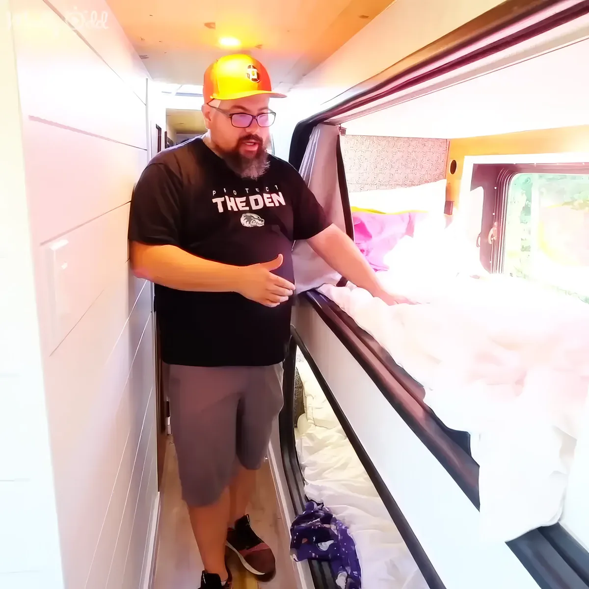 Everly family journey from bus to tiny home
