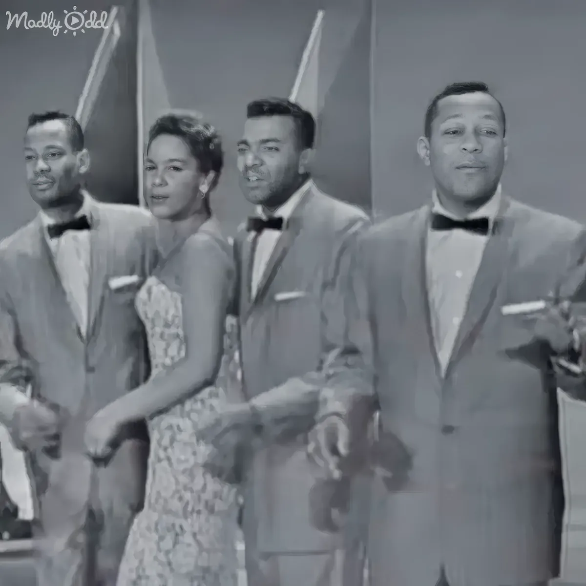 The Platters performing on Ed Sullivan Show 1959