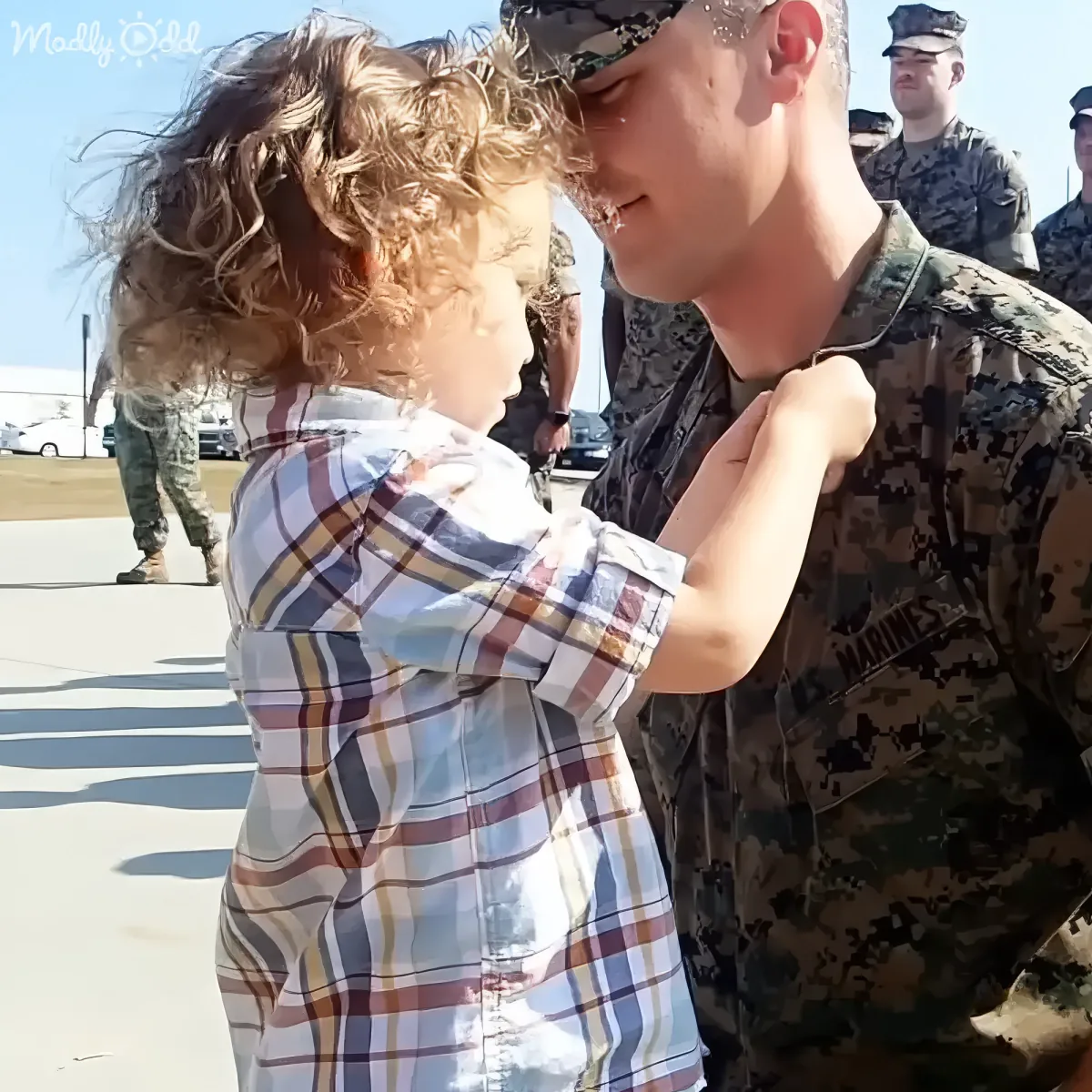The unique role of a 3-year-old in his dad's promotion.