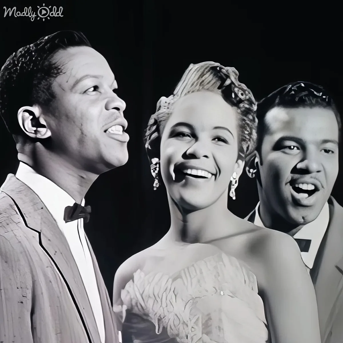 The Platters' iconic 'The Great Pretender' performance in a vintage clip