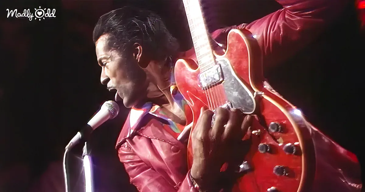 Witness Chuck Berry''s Electrifying ''Johnny B. Goode'' in 1974