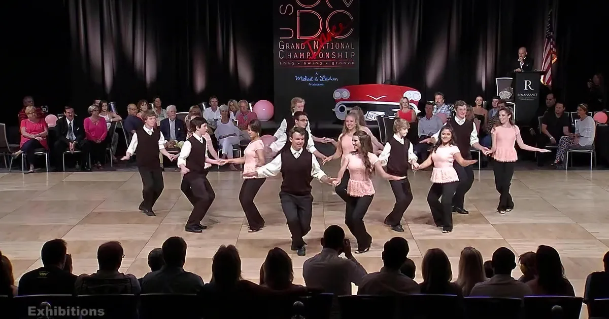 Slow Teen Shag Dancers Explode Into Show-Stopping Spectacle