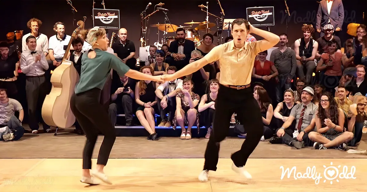 Nervous Dancer Loses His Hat, but Saves Routine With an Epic Move