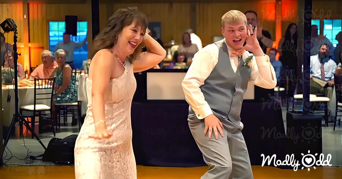 Mom and Son Hijack Wedding Dance, Leaving Bride and Guests in Fits of Laughter