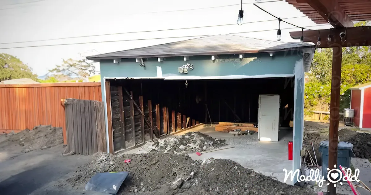 Family Converts Dusty Old Garage Into Gorgeous Dream Home for Grandma