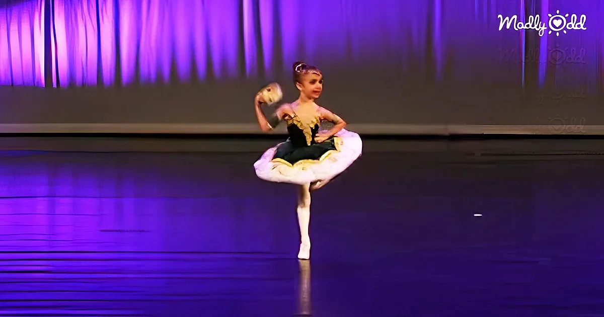 Superhuman Baby Ballerina Dances With Control That Defies Her Age