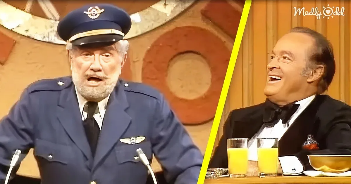 Foster Brooks Has Bob Hope in Stitches, Leaving Him Crying Uncle!