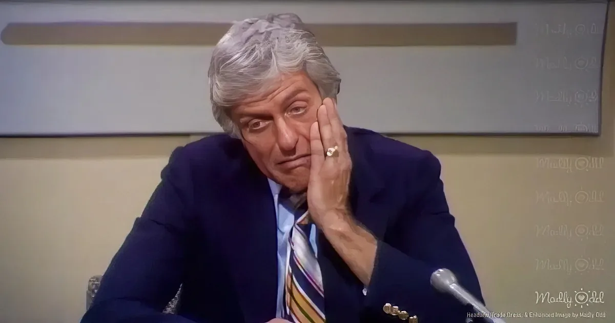 A man in a suit and tie rests his head on his hand, appearing thoughtful or tired.