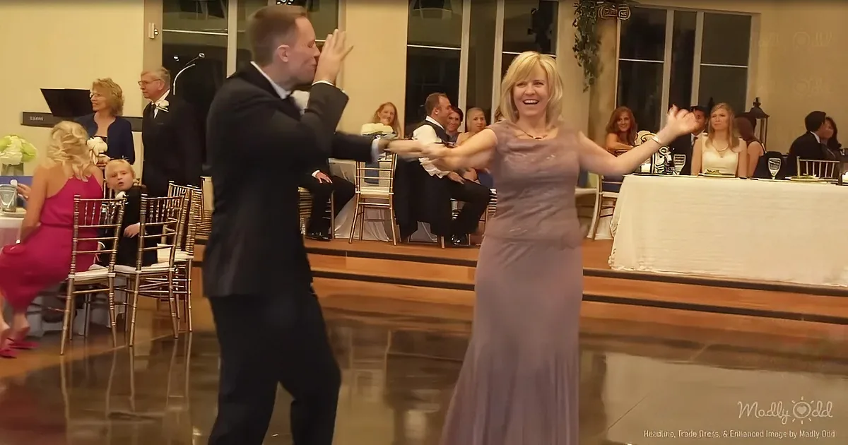 Mom and Son's Wedding Dance Is so Wild You'll Wish They Were Your Family
