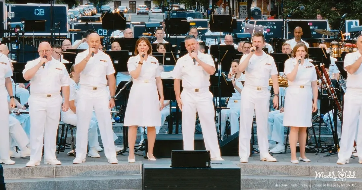 U.S. Navy Band Sings a Catchy Sea Shanty That Will Rock Your Boat