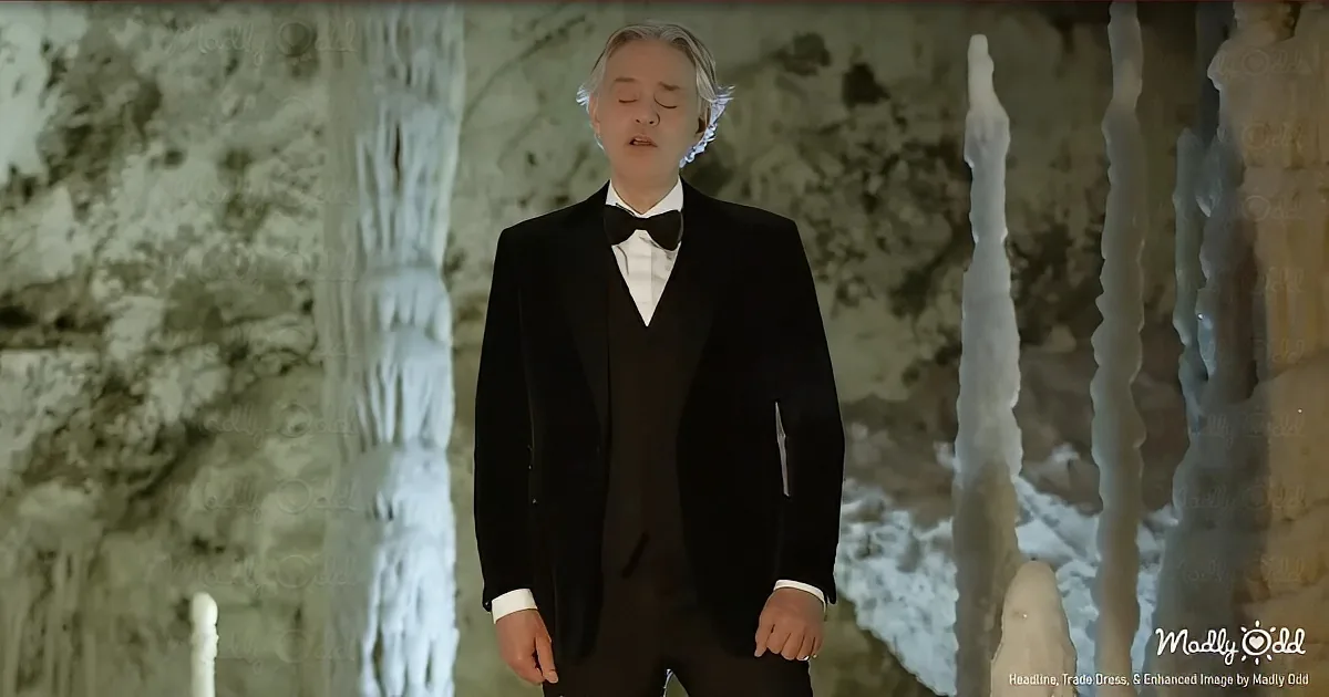 Andrea Bocelli'' Turns a Cave Into a Chapel With His ''Silent Night''