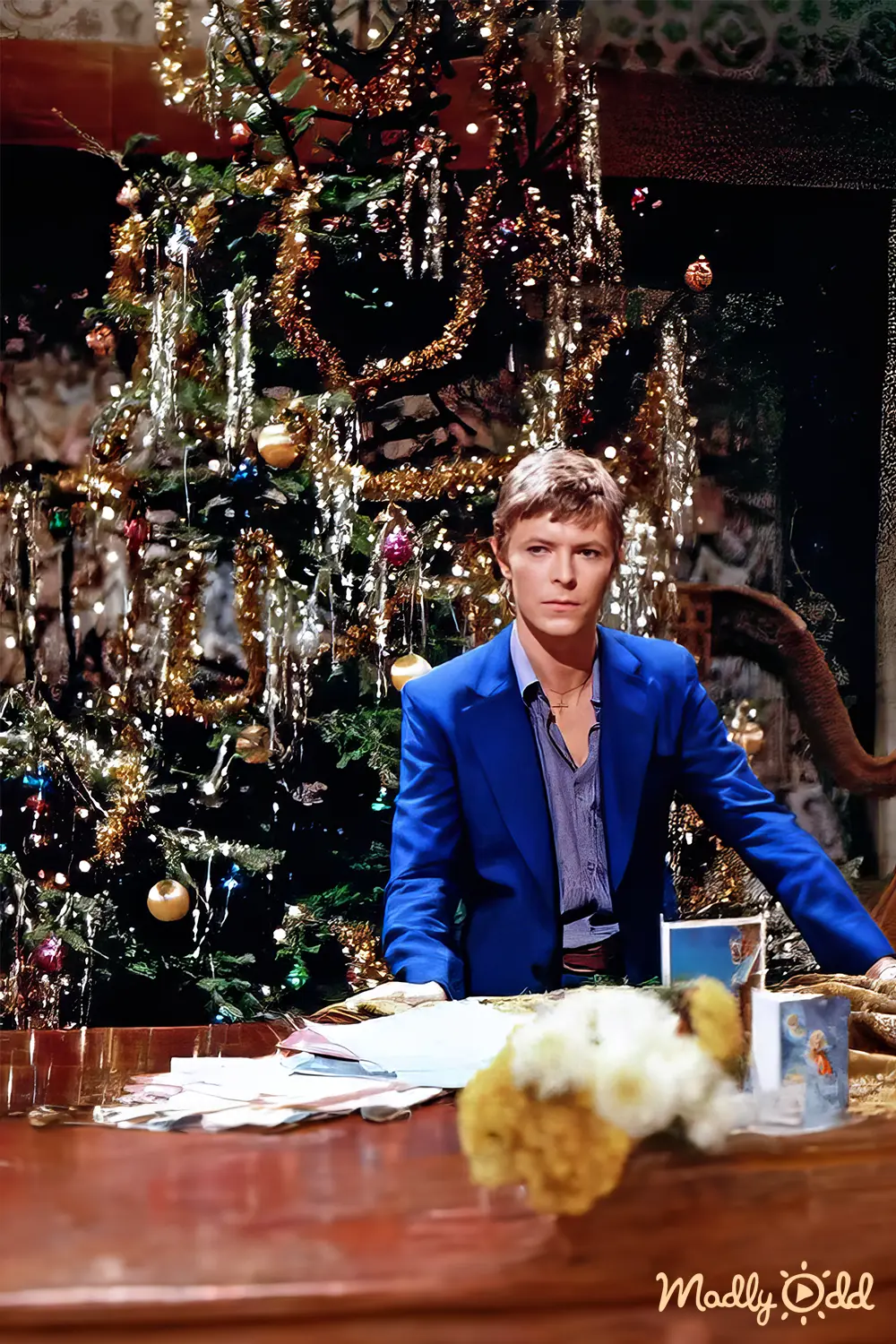 David Bowie waiting on Bing Crosby