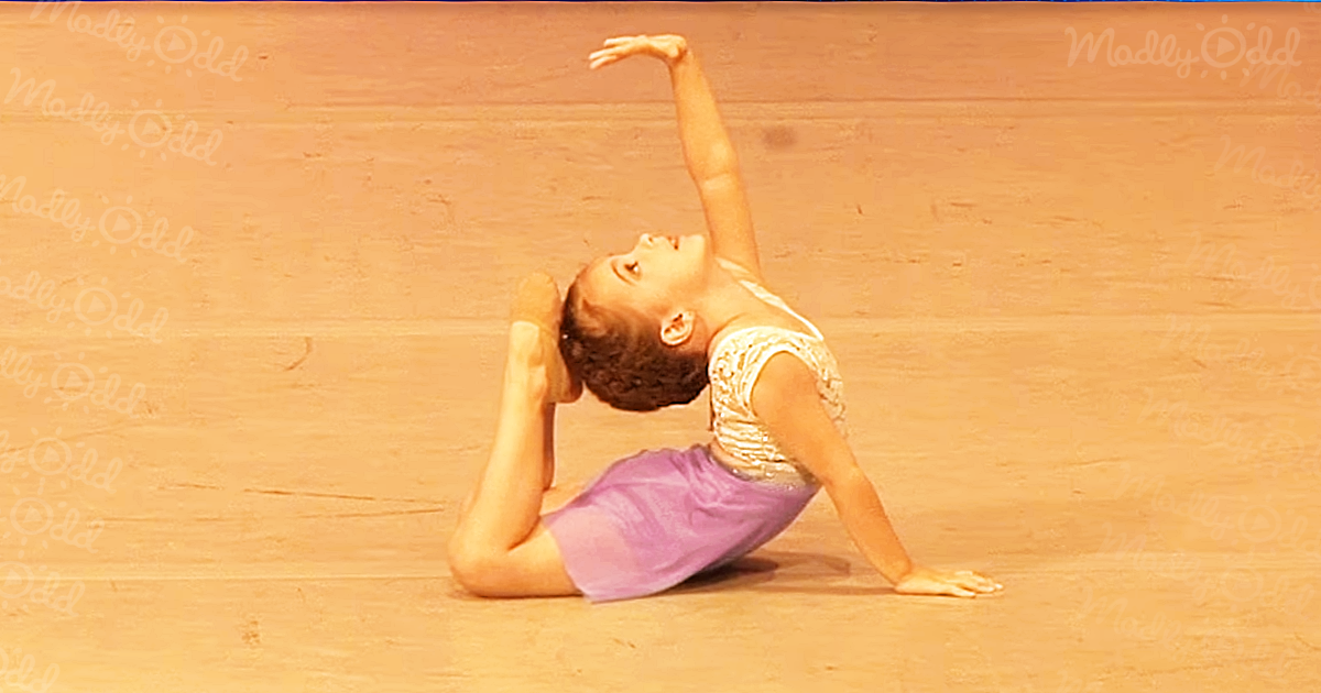 4-Year-Old Girl Stuns With Jaw-Dropping Dance Routine