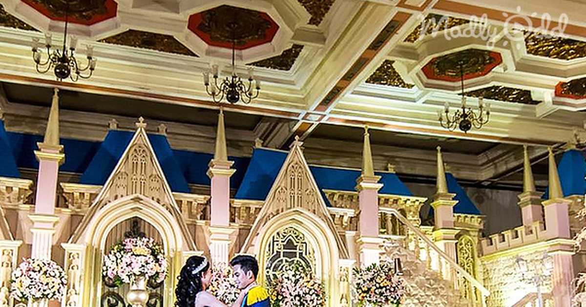 They Had a Fairy Tale Wedding of Their Dreams. but Wait Till You See the Bride's Dress...