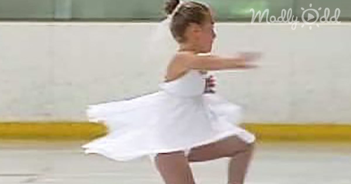 She's Only 7 Years Old. but What She Did at the Rink Blew My Mind! My Eyes Don't Believe It