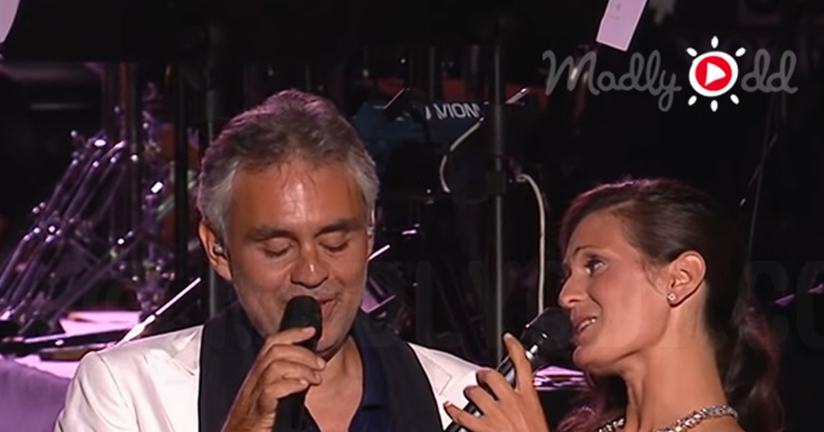 Andrea Bocelli Performs a Romantic Sinatra Classic for His Lovely Wife and Moves Everyone to Tears